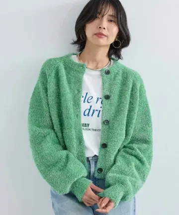 밴야드 스톰 barnyardstorm 라메 샤기 니트