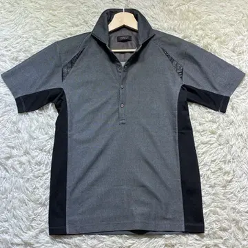 조셉 스포츠 반팔 피케 셔츠 그레이 M 사이즈 남성용 골프