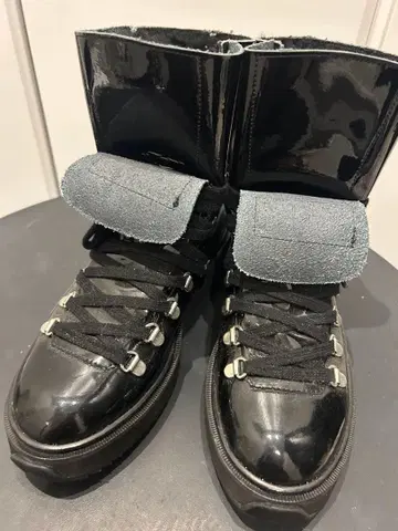 KIENZO 블랙 하이컷 부츠