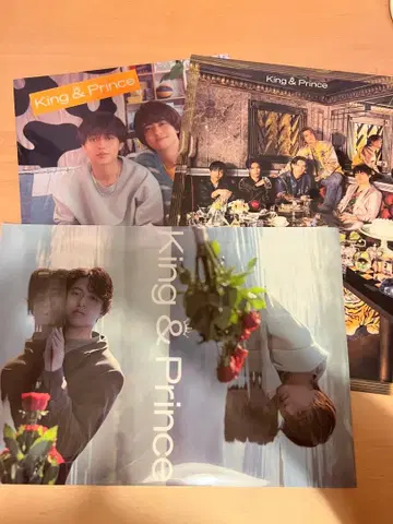 King & Prince 클리어 포스터 세트