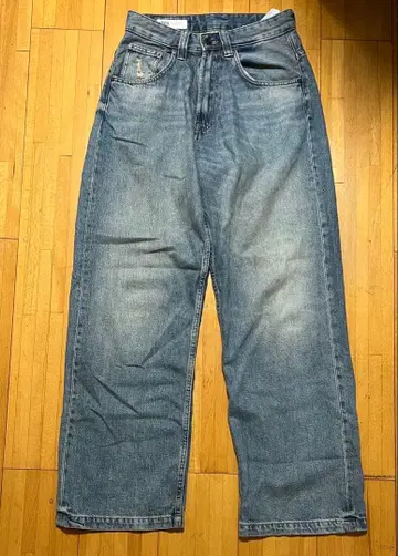 ZARA 와이드 레그 데님 34/28