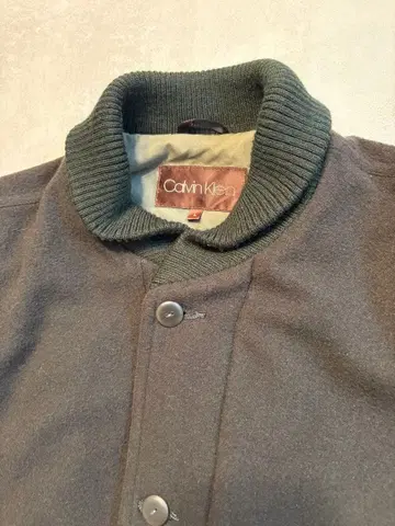 캘빈클라인 Calvin Klein 울 bomber jacket 짧은 기장