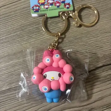 산리오 미야쿠미야쿠 변신 입체 마스코트 마이멜로디 키링