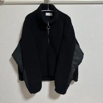 HARE 하프 지퍼 보아