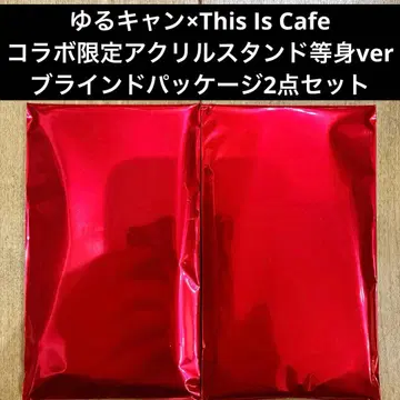 유루캠 This Is Cafe 콜라보 아크릴 스탠드 등신 ver 2세트