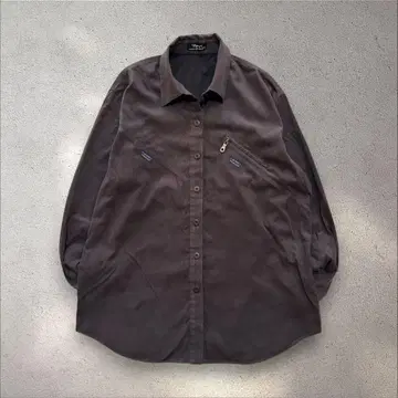 [레어] 토피즈 Topys 긴팔 셔츠 오니 페이드 블랙 모드 빈티지