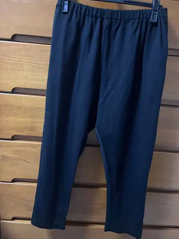 mizuiroind 미즈이로 인드 블랙 울 혼방 팬츠 사이즈 2