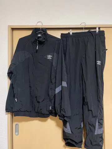 UMBRO x SILAS 블랙 셋업