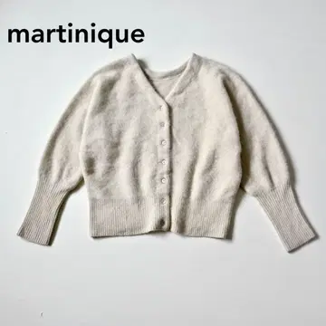 마르티니크 martinique FURRY 2WAY 니트 가디건