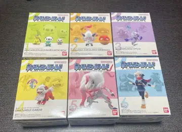 포켓몬 스케일 월드 비취 지방 전 6종 풀컴프