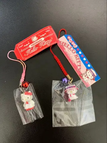 헬로키티 네츠케 요코하마 빨간 신발 2세트