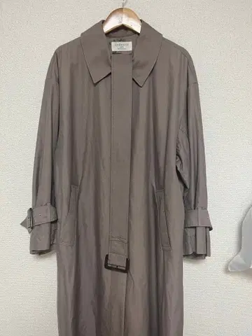 스나이델 organics 롱 트렌치코트 모카 프리 사이즈