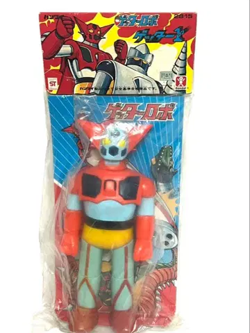 미개봉! 구 반다이 겟타로보 겟타 원 겟타1 소프트 비닐 (포피