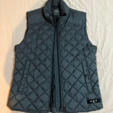 TATRAS 그레이 다운 베스트 퀼팅