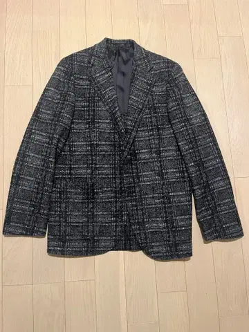 시착만 한 상품! LANIFICIO ROMA 체크 무늬 자켓