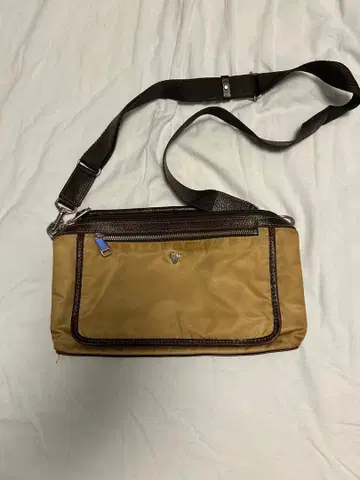 울티마 도쿄 베이지 나일론 백 ultima TOKYO