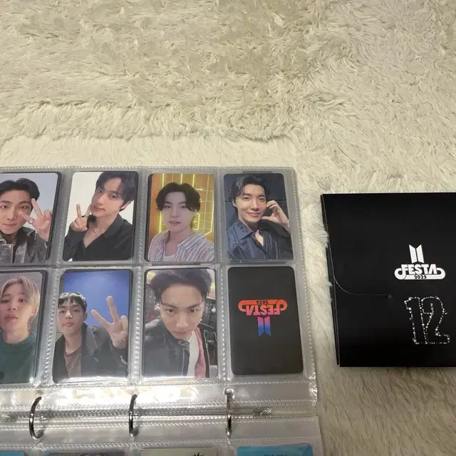 방탄소년단 2025 FESTA 페스타 포토카드 세트 아미존