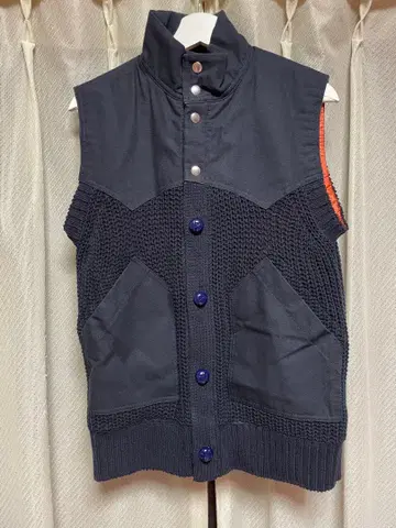 Sacai 사카이 니트 베스트 사이즈 1