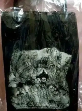 AKIRA전 나나나나 클리어 백 블랙