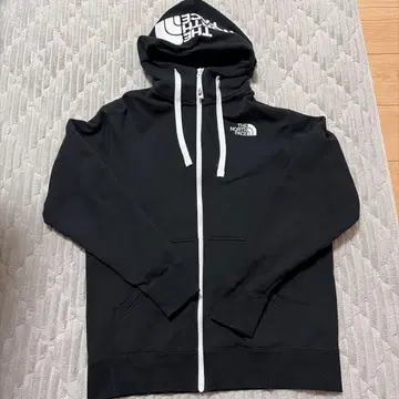 THE NORTH FACE 블랙 후드티 풀 집업