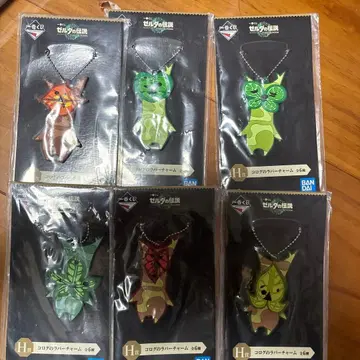 젤다의 전설 아크릴 키링 6개 세트 제일복권