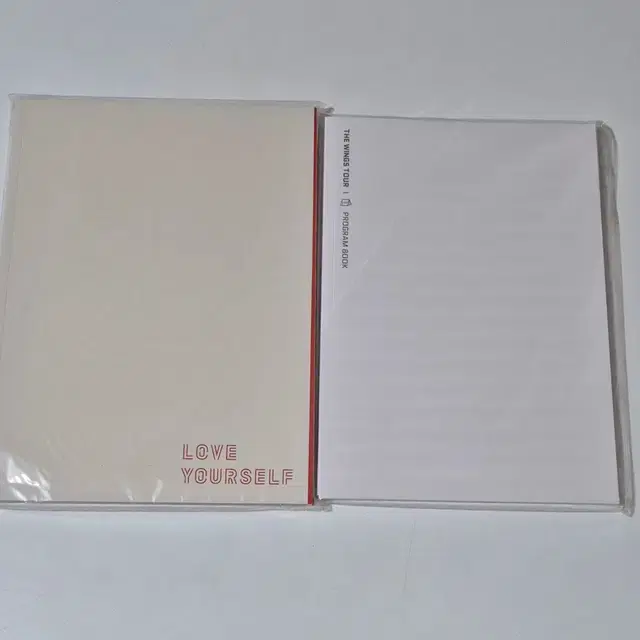 미개봉 프로그램북 윙즈투어 럽셀콘 일괄 방탄소년단