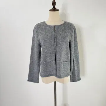 NATURAL BEAUTY 노카라 니트 자켓