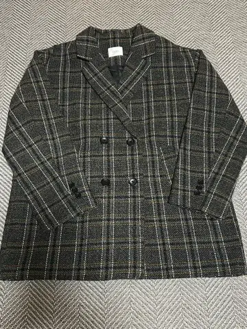 트위드 자켓 더블 자켓