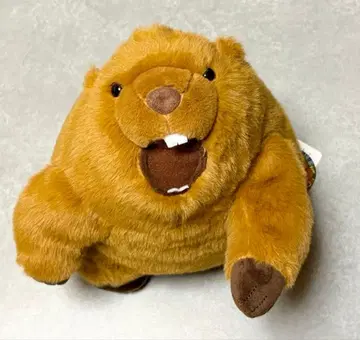 분노하는 마모트 봉제 인형