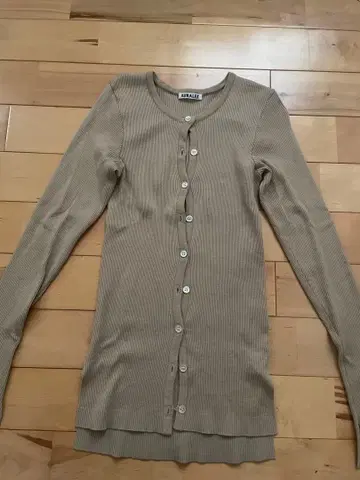 오라리 auralee 니트 가디건