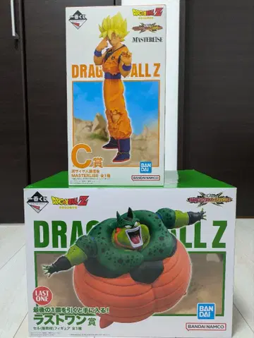 드래곤볼 Z 피규어 셀과 손오공