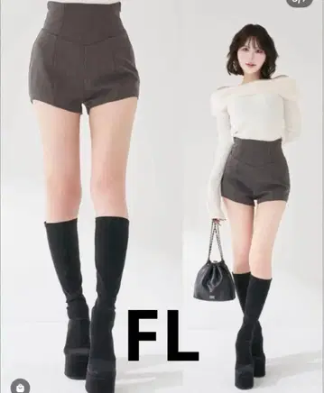 Darich 다리치 미 실루엣 숏팬츠 그레이 FL