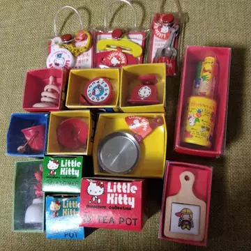 Little Kitty 미니어처 잡화 세트 15점