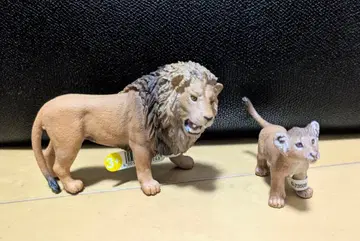 슐라이히 사자 가족 동물 피규어