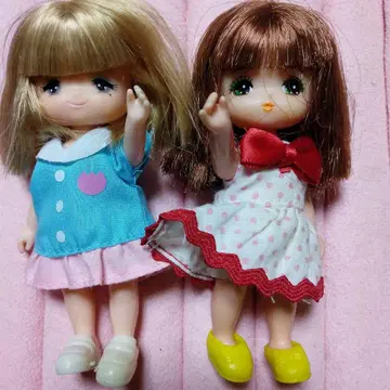 리카짱 인형 미키짱 마키짱 2체 세트