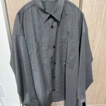 엔할리우드 스트레치 오버 사이즈 셔츠