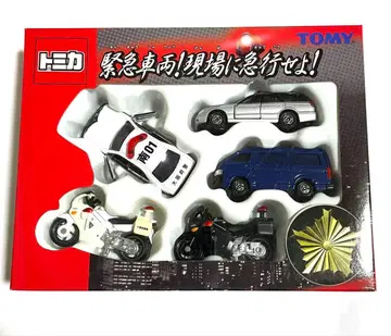 토미카 긴급 차량 현장에 급행하라! 5대 세트 미개봉 새상품