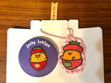 패밀리마트 오분구토잇쇼 아크릴 키링 캔뱃지 젤리 씨 세트