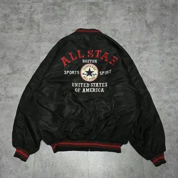 레어 90s CONVERSE ALL STAR 4L 바시티 자켓 MA-1