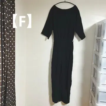 새상품급 [ F ] 긴팔 올인원 블랙 심플 스타일 커버