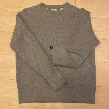 LOOPWHEELER 그레이 맨투맨 M 사이즈