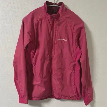 mont-bell 라이트쉘 자켓 크리마플러스 메쉬 핑크
