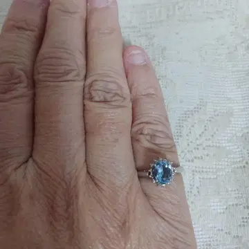 블루칼라 vintage 반지