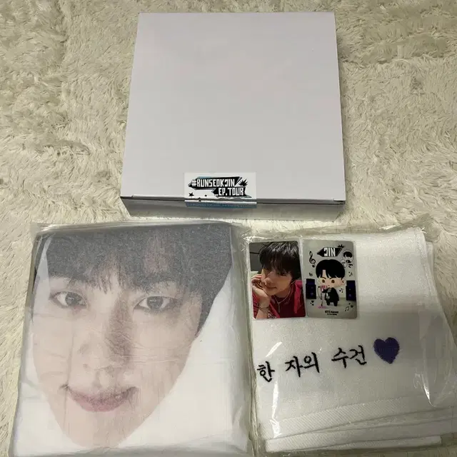 방탄소년단 진 석진 아미존포카 & 티켓팅수건 & 인더섬포카