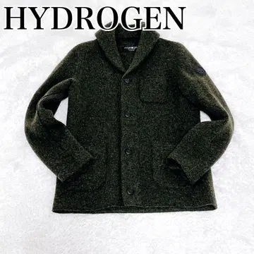 컨디션 최상 HYDROGEN x LANIFICIO ROMA 자켓 블루종