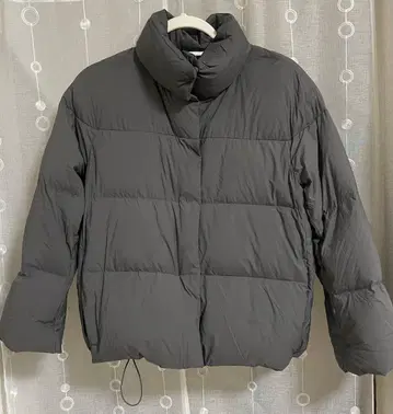 UNIQLO 파우더 소프트 다운 자켓 NANODESIGN 그레이 S
