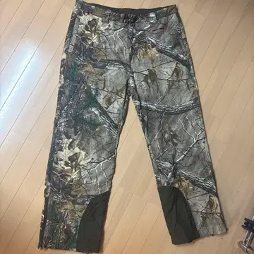 카모플라쥬 워크 팬츠 무릎 보강 포함