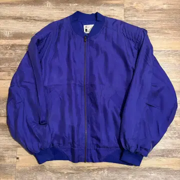 실크 블루종 구치 점퍼 GOOUCH 자켓 퍼플 구제 의류