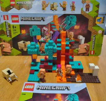 레고 마인크래프트 21168 뒤틀린 숲 호그린 피글린