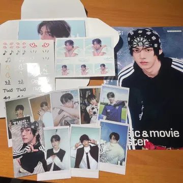 TWS 42select 폴라로이드 스티커 도훈